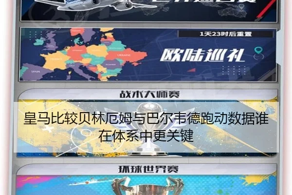 皇马比较贝林厄姆与巴尔韦德跑动数据谁在体系中更关键